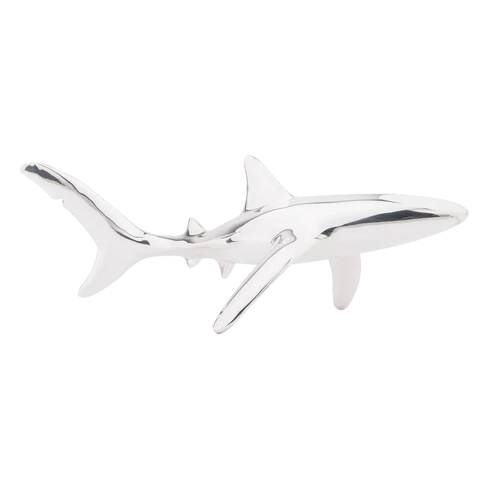 Dargenta - Silver Shark Statue