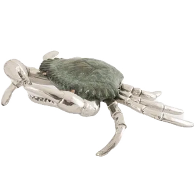 Dargenta - Silver Blue Crab Statue