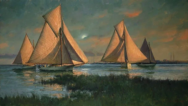 Between the Sun and the Moon by Don Demers — Canvas