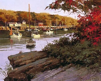Autumn in Little River by Don Demers