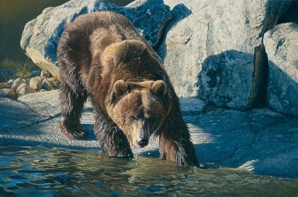 Retreat from the Heat by Daniel Smith — Canvas