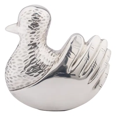 Dargenta - Silver Duck Sculpture - Canauhtli