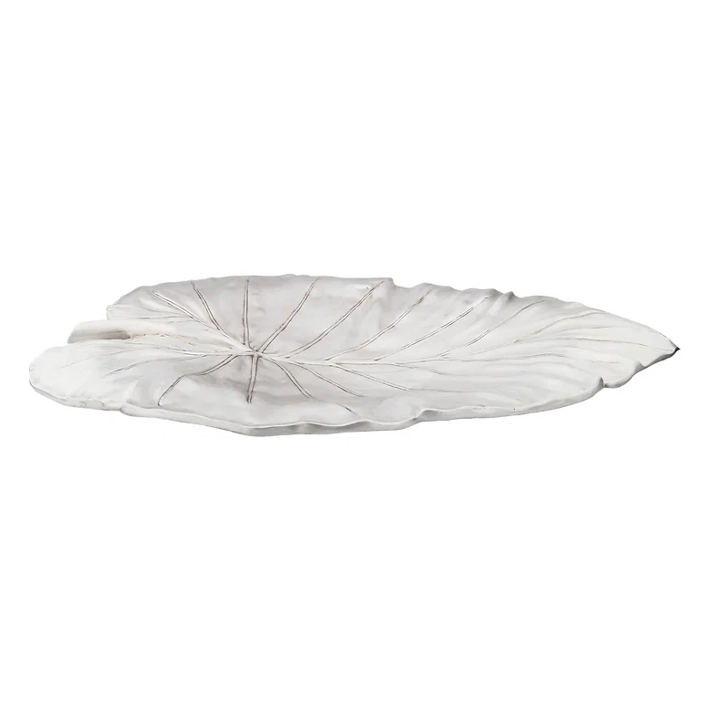 Elephant Ear Leaf Fruit Bowl Table Centerpiece