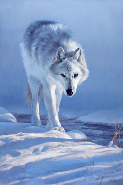 Master of Prowlin' by Edward Aldrich by Edward  Aldrich — Giclee on Canvas