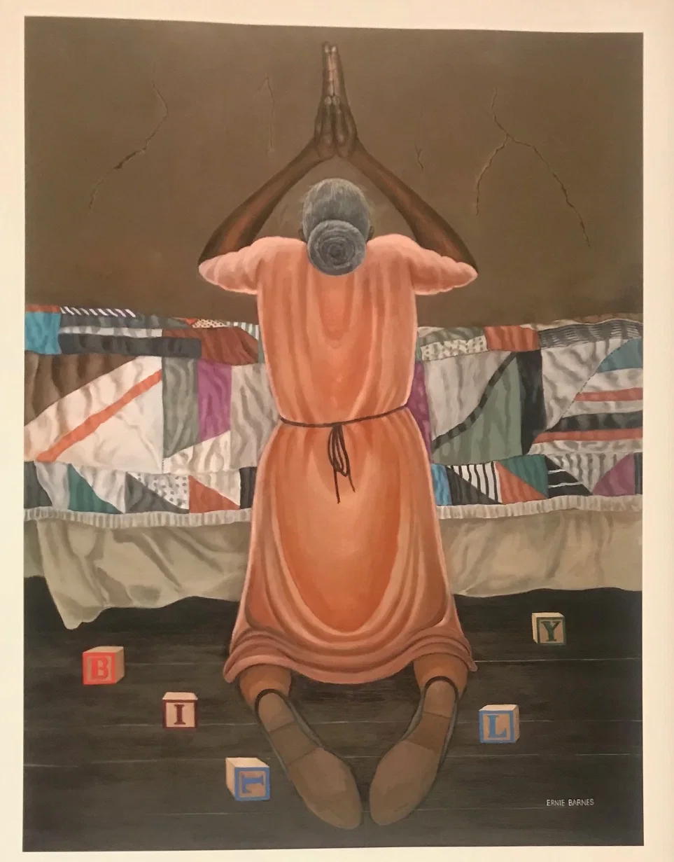 Angel In Training by Ernie Barnes — Giclee On Paper