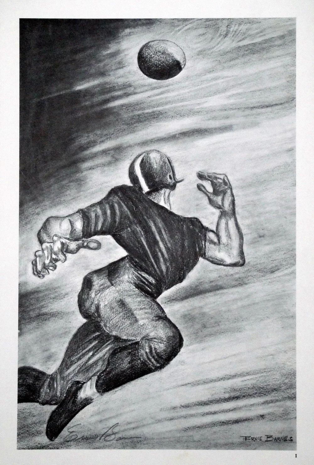 The Bomb by Ernie Barnes — Lithograph