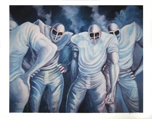 Climatic Conditions Artist Proof Signed by Ernie Barnes — Giclee On Paper