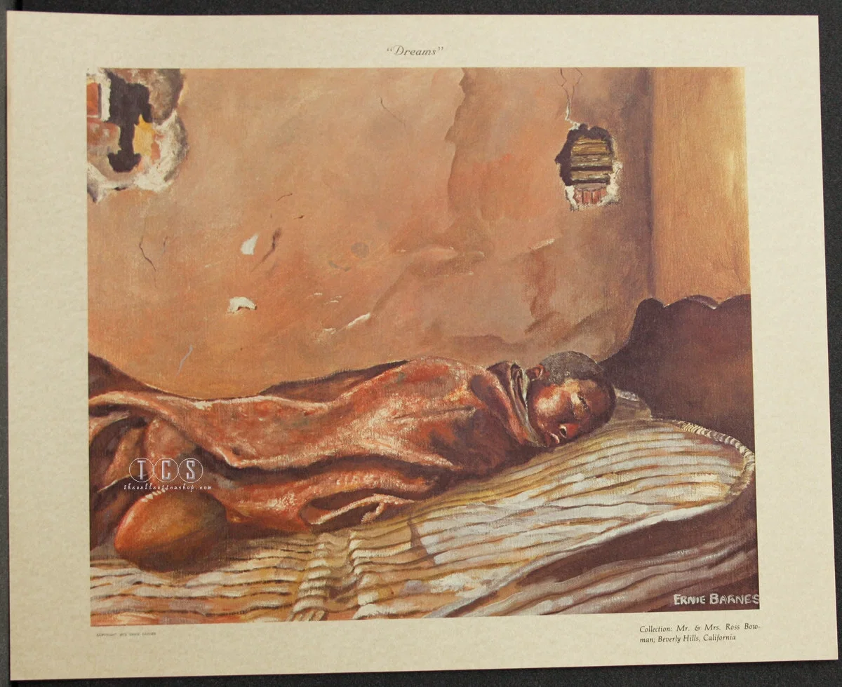 Dams Lithograph Artist Proof by Ernie Barnes