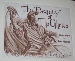 The Beauty Of The Ghetto  Portfolio Cover by Ernie Barnes