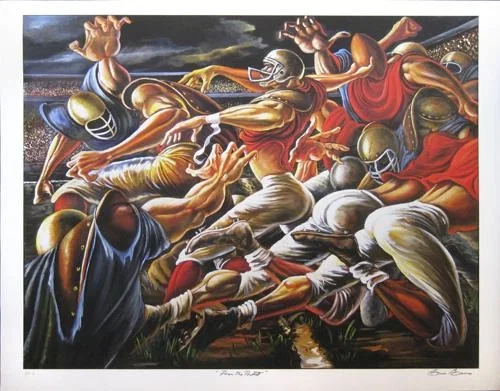 From The Pocket by Ernie Barnes — Giclee On Paper
