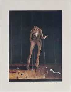 Ernie Barnes - The Comedian Signed And Numbered Limited Edition