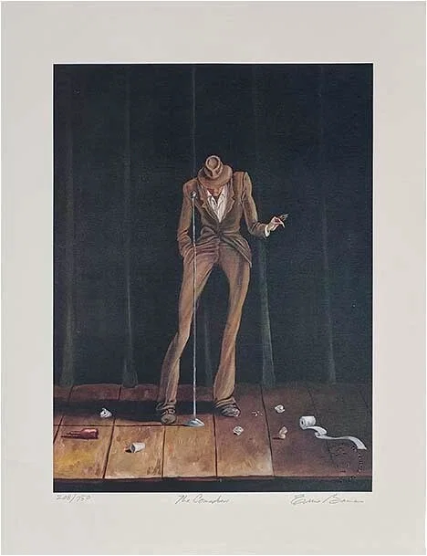 The Comedian Signed And Numbered Limited Edition by Ernie Barnes — Lithograph