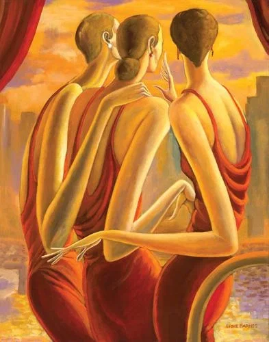 The View by Ernie Barnes — Giclee On Paper