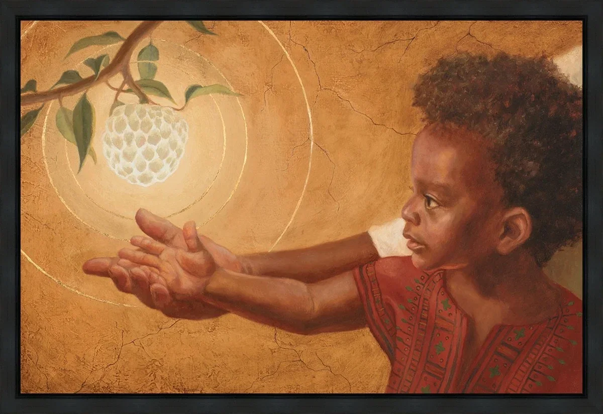 As A Loving Parent Gallery Wrap by Esther Hiilani Candari — Giclee On Canvas