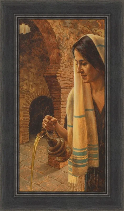 With Oil I Anoint Thee by Esther Hiilani Candari