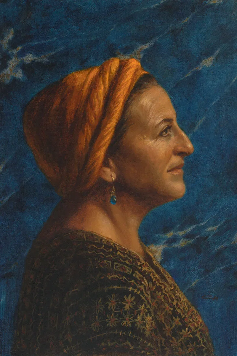 Mother Salome by Esther Hiilani Candari — Giclee On Canvas