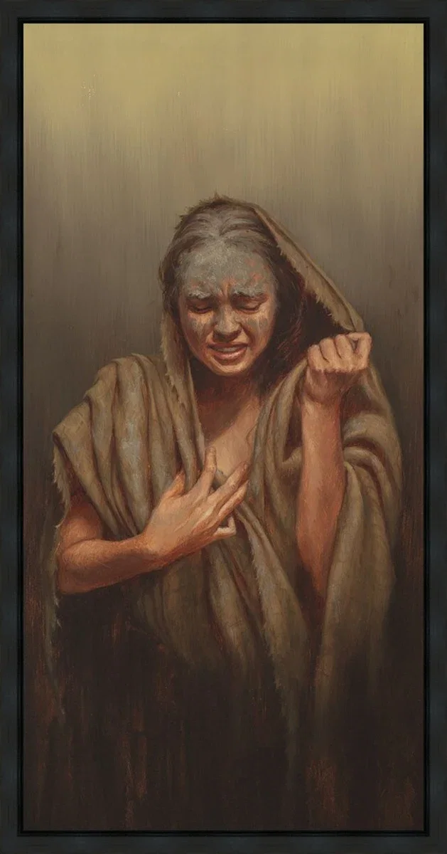 Depths of Grief Gallery Wrap by Esther Hiilani Candari — Giclee On Canvas
