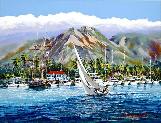 Moana Makani (Ocean Breeze) by Kerry Hallam