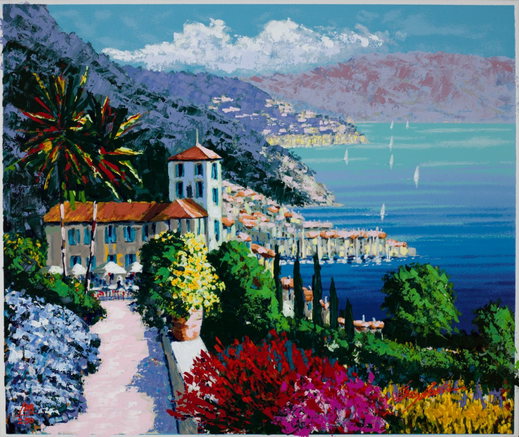 Via Fiore, 2001 by Kerry Hallam