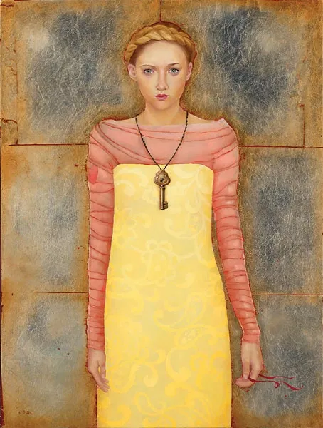 The Key to Happiness ENHANCED by Emily McPhie — Canvas