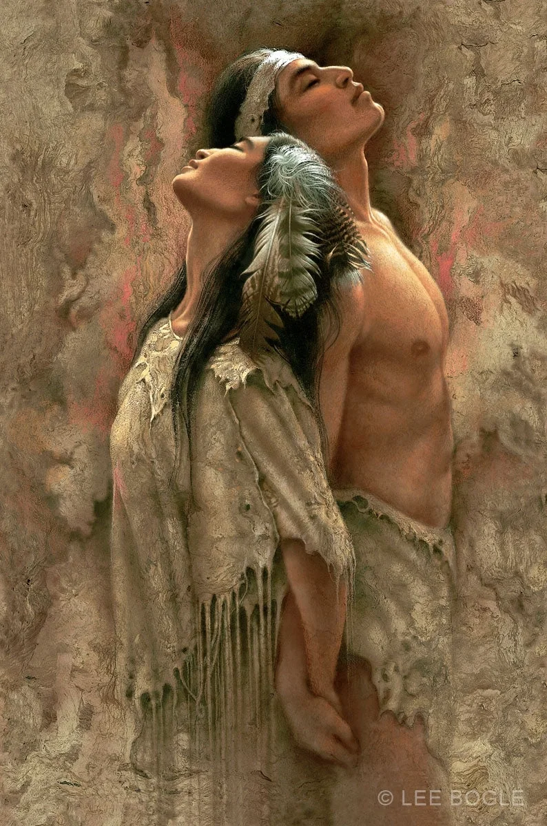 Eternal Soul Mates by Lee Bogle — Giclee On Canvas