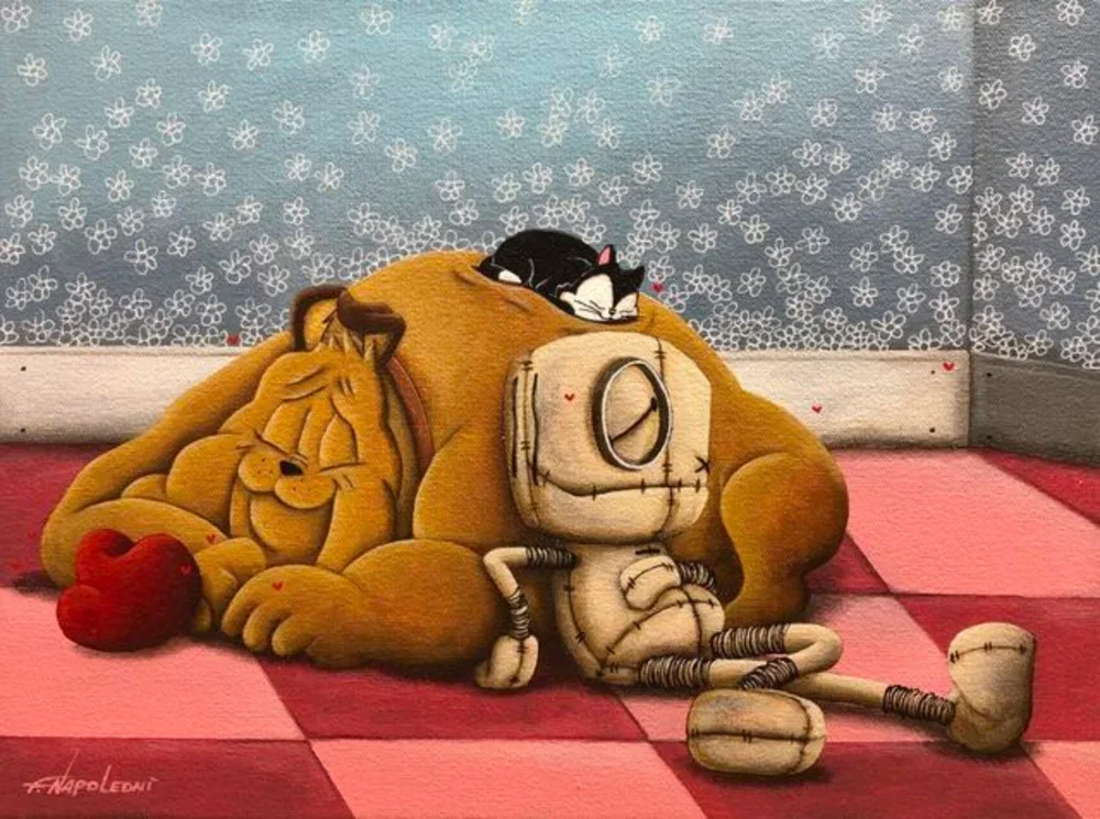 Nap Time by Fabio Napoleoni — Giclee On Canvas