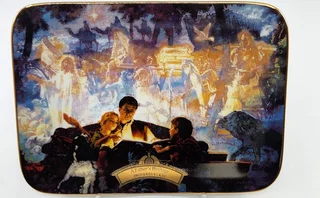 A Fathers Heritage Plate by C. Michael Dudash