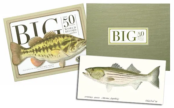 Flick Ford - Big: The 50 Greatest World Record Catches, Collector Book W/ Original