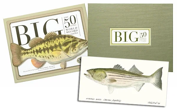 Big: The 50 Greatest World Record Catches, Collector Book W/ Original by Flick Ford