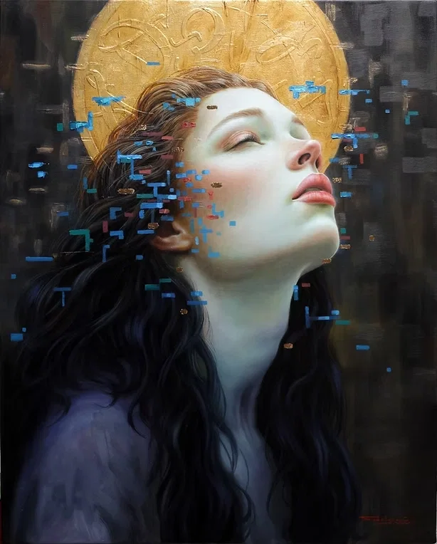 DEFRAGMENTATION II by Fidel Garcia — Giclee On Canvas