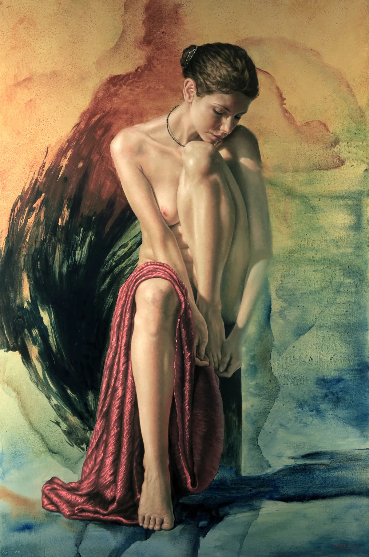 FIND THE EMPRESS - ENCONTRAR A LA EMPERATRIZ by Fidel Garcia — Giclee On Canvas