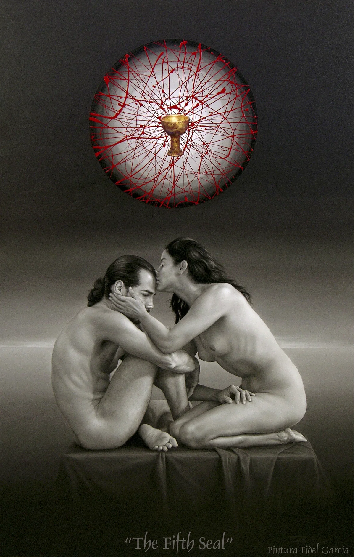 THE FIFTH SEAL - EL QUINTO SELLO by Fidel Garcia — Giclee On Canvas