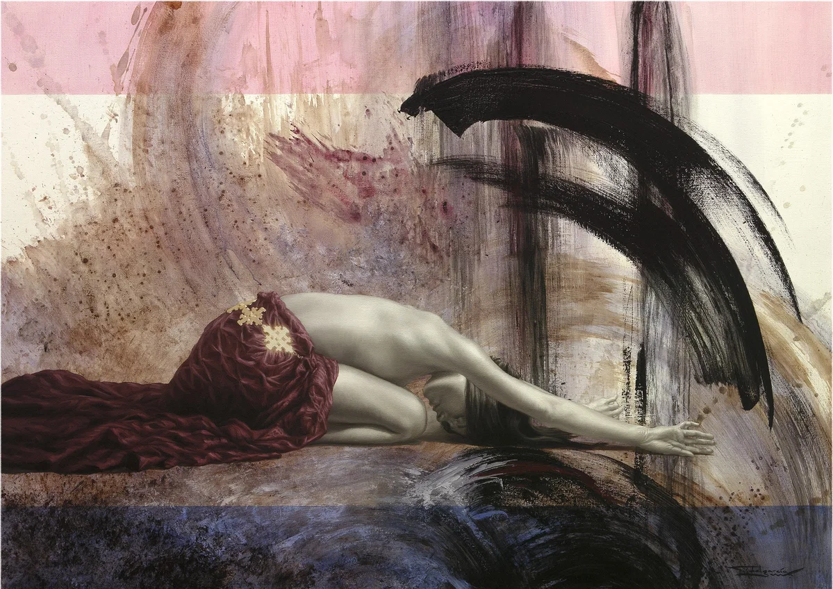 FULLNESS INTO SILENCE - PLENITUD EN EL SILENCIO by Fidel Garcia — Giclee On Canvas