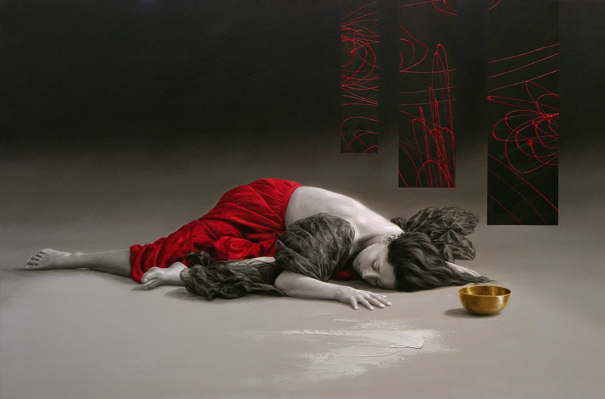 NIGHT AWAKENING - DESPERTAR NOCTURO by Fidel Garcia — Giclee On Canvas