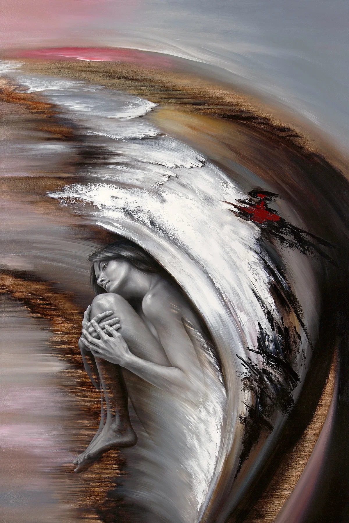 THE HIDDEN QUEEN - LA REINA OCULTA by Fidel Garcia — Giclee On Canvas