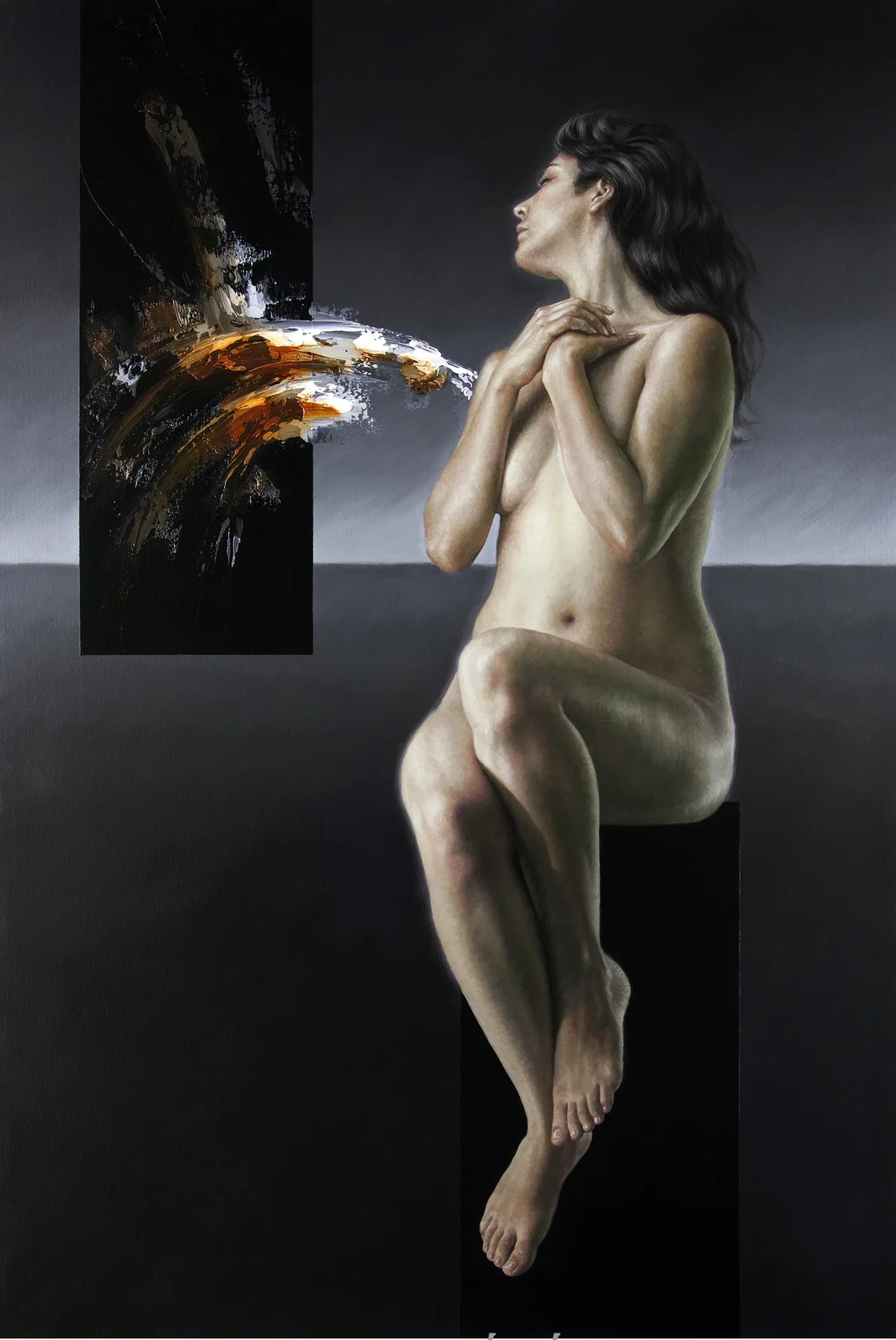 WINDOW TO THE SOUL - VENTANA DEL ALMA by Fidel Garcia — Giclee On Canvas
