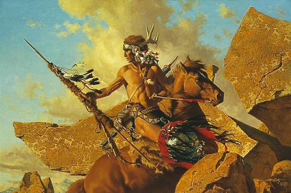 THE WAY OF THE ANCIENT MIGRATION by Frank McCarthy — Lithograph