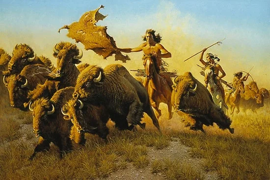 SPLITTING THE HERD by Frank McCarthy — Print
