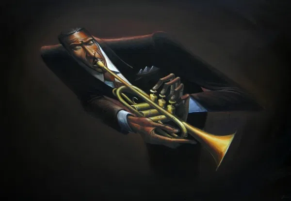 BLACK AND MILD by Frank Morrison — Original Oil on Canvas