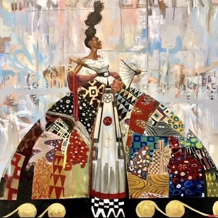 Elegance And Grace by Frank Morrison — Giclee On Canvas