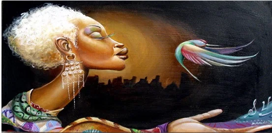 I Believe I Can Fly Giclee by Frank Morrison