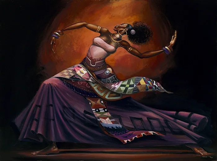 Freedom by Frank Morrison — Giclee On Canvas Artist Proof Remarque