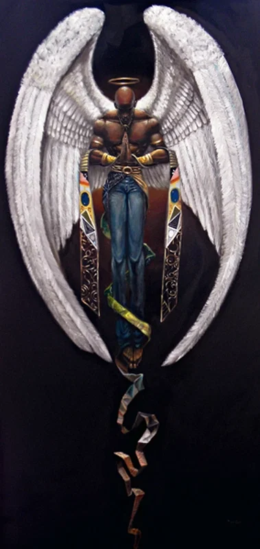 Heaven Sent Giclee Canvas Artist Proofs by Frank Morrison