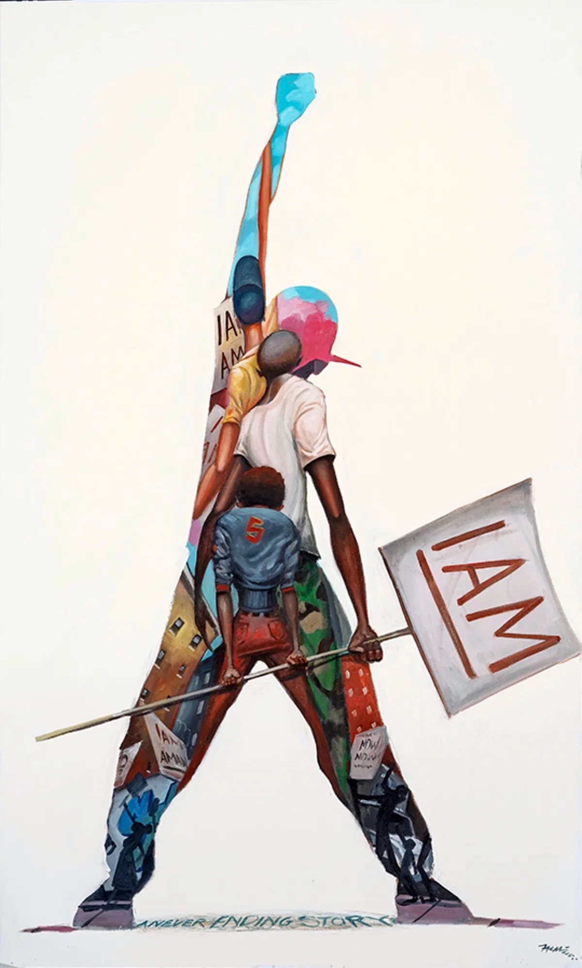 I AM by Frank Morrison — Giclee On Canvas Artist Proof