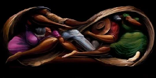 INDENTURED SERVANTS Remarque by Frank Morrison — Giclee On Canvas Artist Proof Remarque