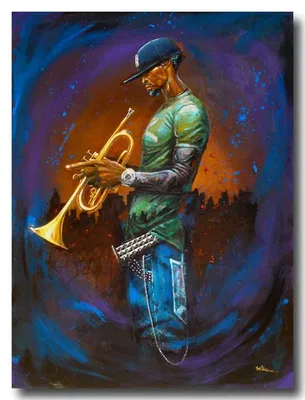 Frank Morrison - Blue Notes Remarque