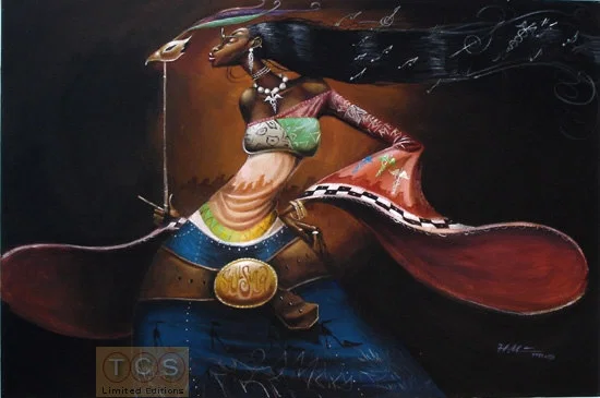 Masquerade Remarque by Frank Morrison