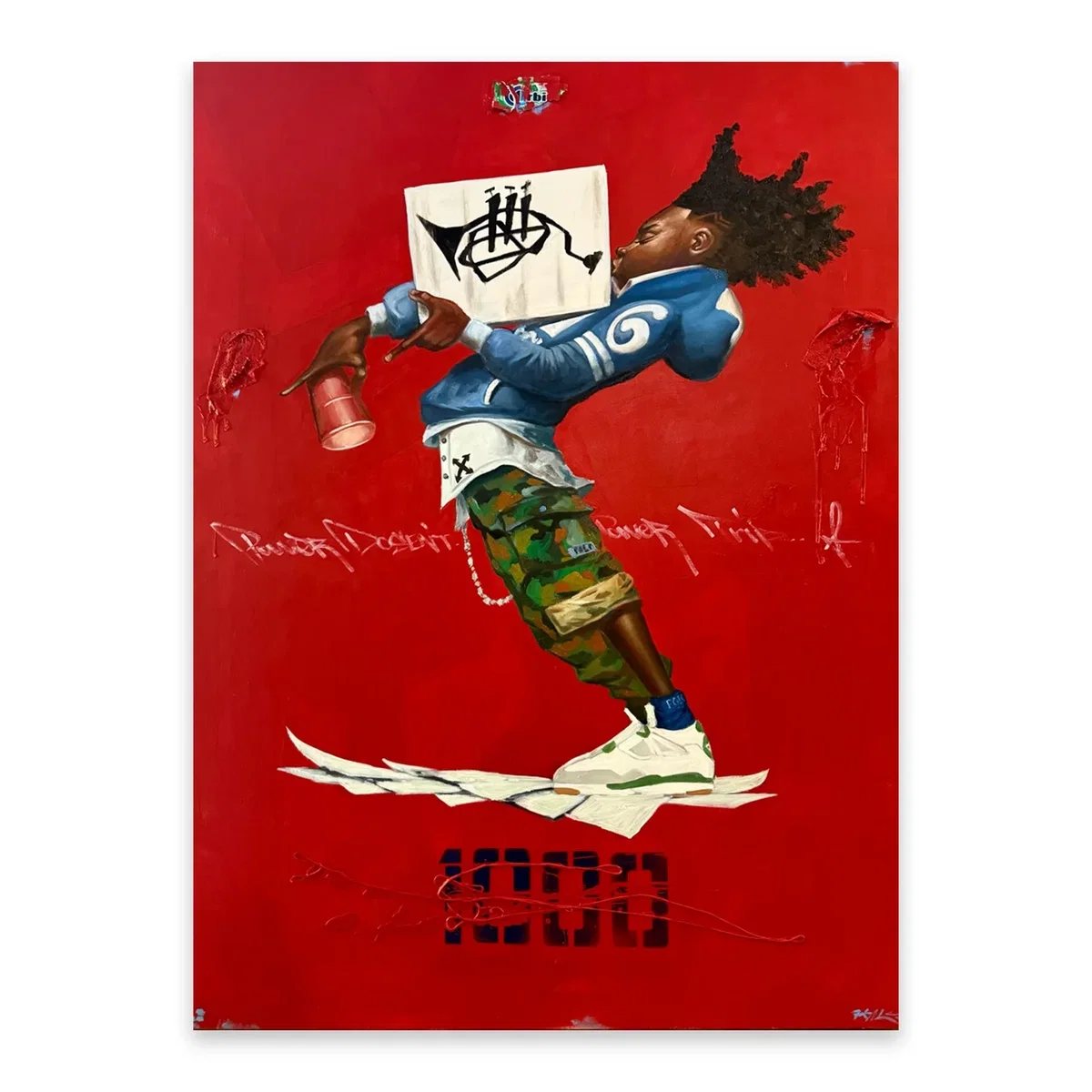 Paper Jam by Frank Morrison — Giclee On Canvas
