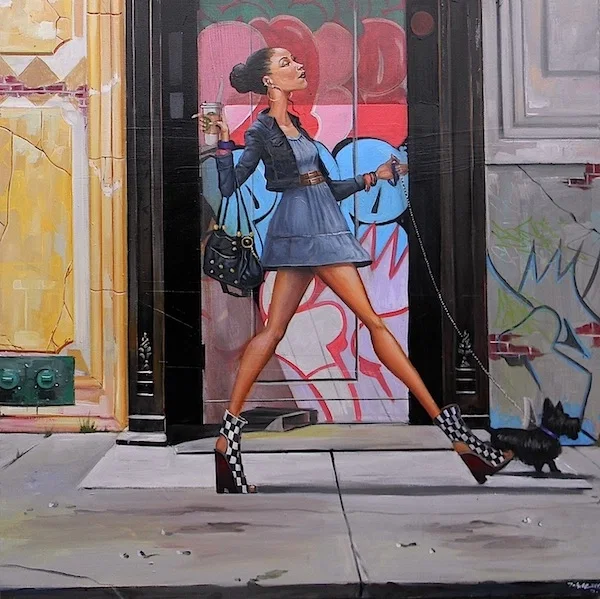 Say La Vee by Frank Morrison — Giclee On Canvas Remarque