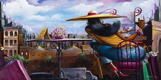 Sitting Pretty by Frank Morrison — Giclee On Paper